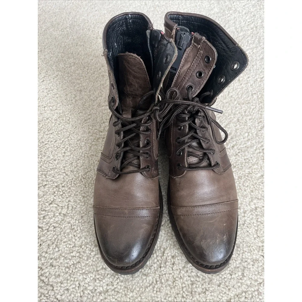 Thursday Boot Co Casa Moto Zip House of Friends Rande Gerber Boots Mens 6 Brown